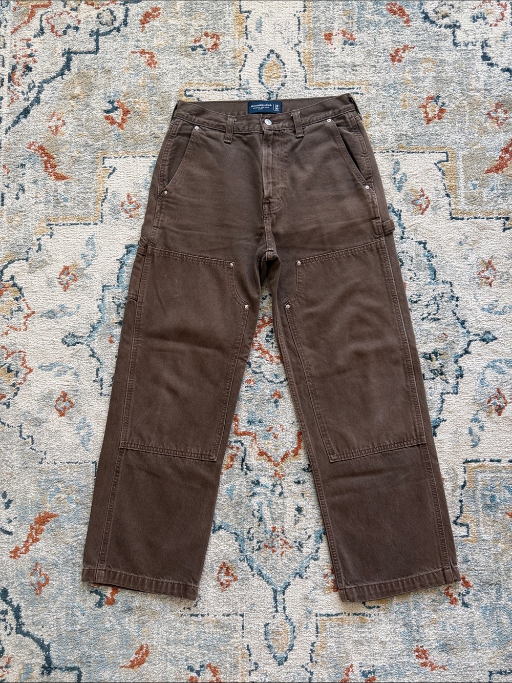 Abercrombie & Fitch Chocolate Brown Men's Cargo Pants